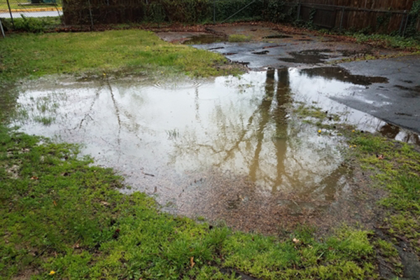 French Drains Are Great For Standing Water Problems In The Yard
